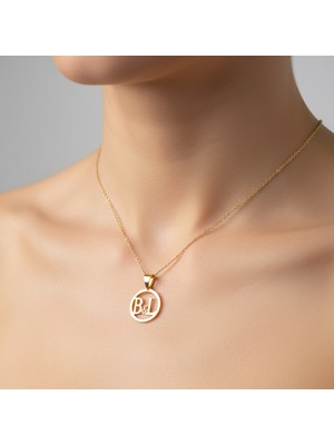 TabiTela 8 ayar altın kolye ucu B&L GM10345 0.5 gr