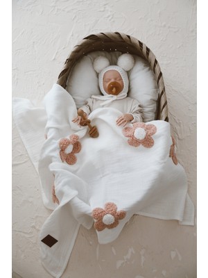 Dery Baby  Ponponlu El Örgüsü Unisex Bebek/çocuk Bere