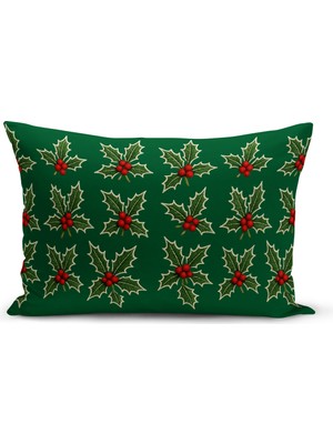 Yılbaşı Serisi Çift Tarafı Dijital Baskılı Kırlent Kılıfı (Christmas Noel Cushion Cover)
