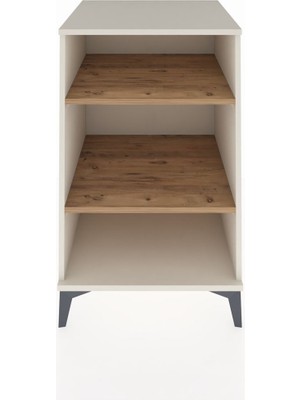 Kronos Komodin 2 Raflı 60X59X96 Aytaşı-Çam