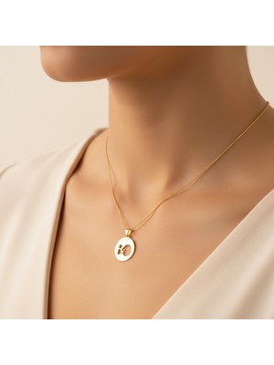 TabiTela 8 ayar altın kolye ucu B&O GM10380 1 gr