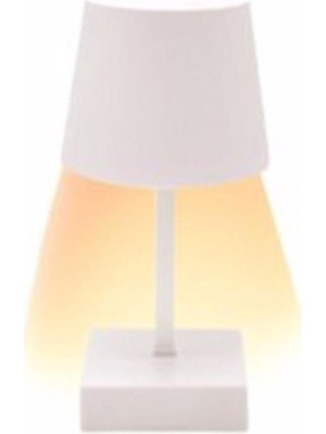 Bb-16 Şık Dokunmatik Masa Lambası Beyaz Renk