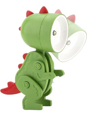 Yeşil Dinozor Gece Lambası, Sıcak ve Rahat Ortamlar Için Mükemmel Seçim