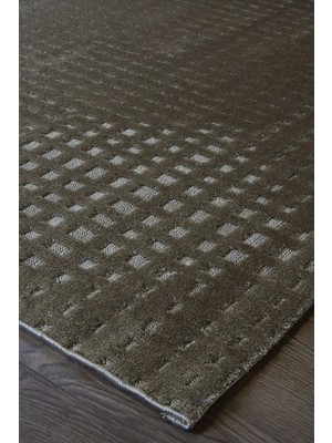 Aren Halı Compton Modern Kahverengi Polyester Makine Halısı