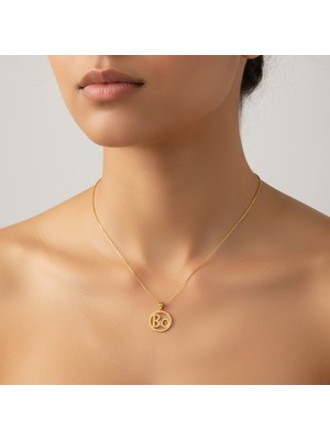 Tabitela 14 Ayar Altın Kolye Ucu B&o GM10376 1 gr