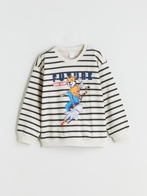 Lc Waikiki Yeni Sezon Bisiklet Yaka Erkek Çocuk Sweatshirt