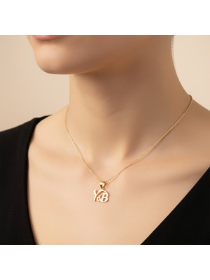 Tabitela 8 Ayar Altın Kolye Ucu B&y GM10526 1 gr