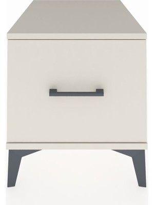 Kronos Komodin Tek Çekmeceli 44X59X48 Aytaşı-Aytaşı