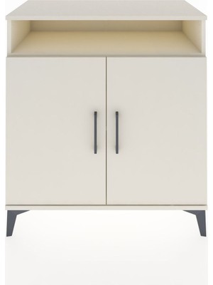 Hyperion Şifonyer 2 Raflı 2 Kapaklı 88X44X96 Aytaşı-Aytaşı