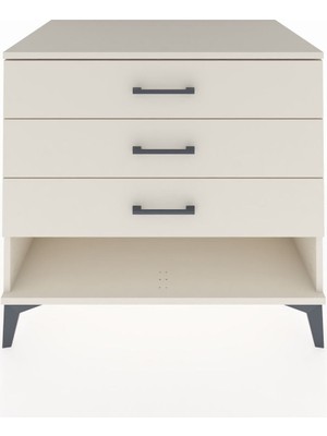 Kronos Şifonyer 3 Çekmeceli 88X59X80 Aytaşı-Aytaşı