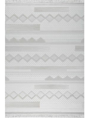 Aren Halı Radon Modern Krem Polyester Makine Halısı