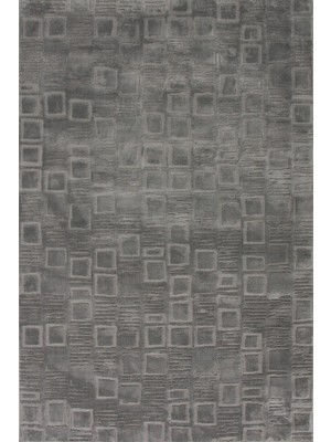 Aren Halı Downey Modern Gri Polyester Makine Halısı