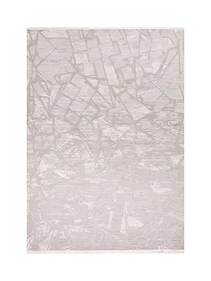 Aren Halı Segovia Modern Krem Polyester Kaydırmaz Tabanlı Makine Halısı