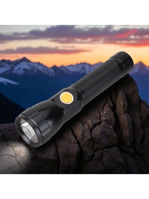 Bx PT-9676 USB Şarjlı Fener