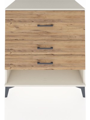 Kronos Şifonyer 3 Çekmeceli 88X59X96 Aytaşı-Çam