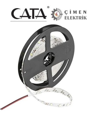 5 Metre Ct 4492 Cata 3 Çip Dış Mekan Şerit LED Amber 12V