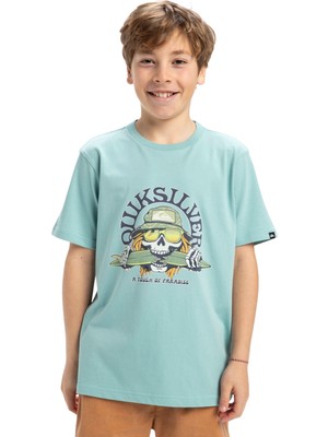 Quiksilver Ev Skull Feast Yth Erkek Çocuk Tişört