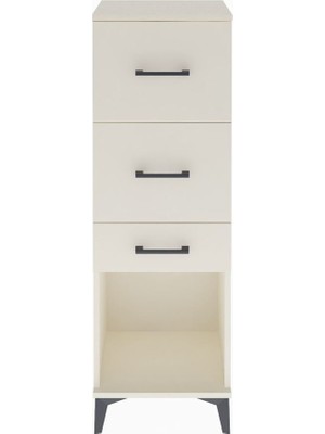 Arges Dolap 3 Çekmeceli 44X30X134 Aytaşı-Aytaşı