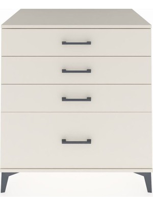 Kronos Şifonyer 4 Çekmeceli 88X59X96 Aytaşı-Aytaşı