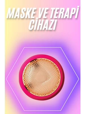 Mini Saç Derisi Masaj Aleti LED Işık Terapisi Cildi Yatıştırır ve Dengeler