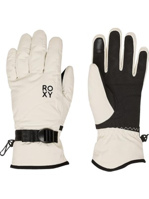 Roxy Roxy Jetty Solid Gloves Kadın Beyaz Eldiven