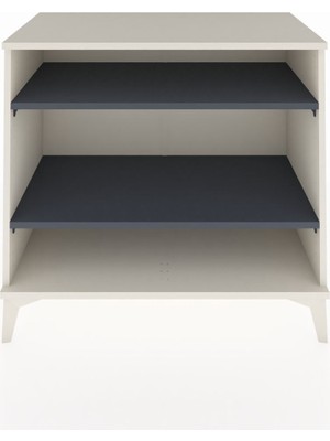 Hyperion Şifonyer 2 Raflı 88X44X80 Aytaşı-Antrasit