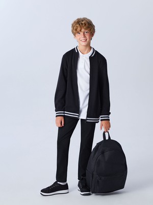 Lc Waikiki Yeni Sezon Beli Lastikli Erkek Çocuk Okul Pantolonu