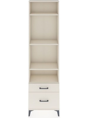 Arges Dolap 4 Raflı 2 Çekmeceli 60X30X221 Aytaşı-Aytaşı
