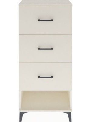 Arges Dolap 3 Çekmeceli 60X30X134 Aytaşı-Aytaşı