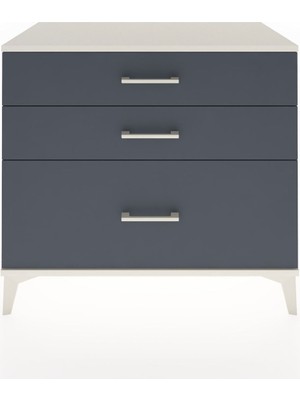 Hyperion Şifonyer 3 Çekmeceli 88X44X80 Aytaşı-Antrasit