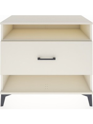 Hyperion Şifonyer Tek Raflı Tek Çekmeceli 88X44X80 Aytaşı-Aytaşı