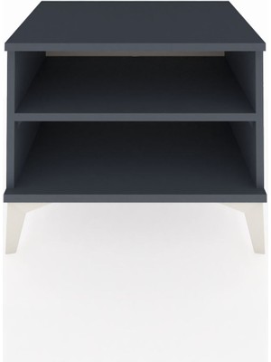 Hyperion Komodin Tek Raflı 60X44X48 Antrasit-Antrasit