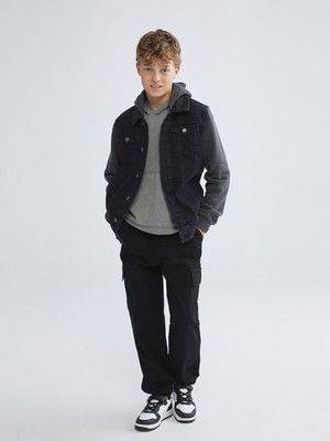 Lc Waikiki Yeni Sezon Beli Lastikli Erkek Çocuk Kargo Jogger Pantolon