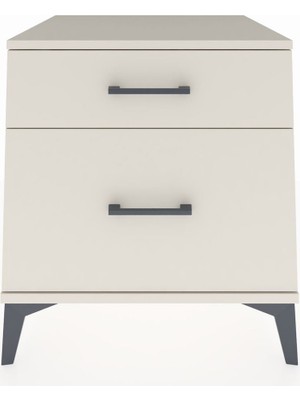 Kronos Komodin 2 Çekmeceli 60X59X64 Aytaşı-Aytaşı