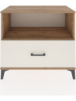 Hyperion Şifonyer Tek Raflı Tek Çekmeceli 88X44X80 Çam-Aytaşı