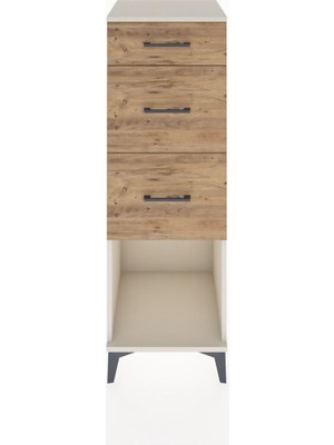 Hyperion Dolap 3 Çekmeceli 44X44X134 Aytaşı-Çam