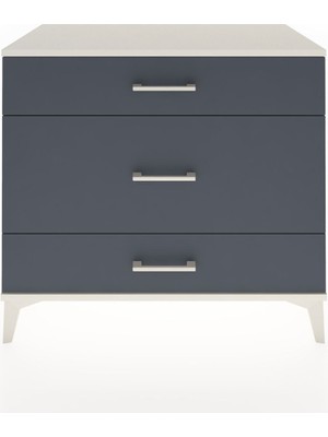 Hyperion Şifonyer 3 Çekmeceli 88X44X80 Aytaşı-Antrasit