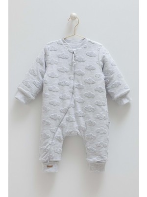 Cute Dreams Bulut Detaylı Uyku Tulumu - Tog 2.5  - Caramell  - UTE1908 - Gri - 18 - 24 Ay - UTE1908-GRI-18 - 24 Ay Gri