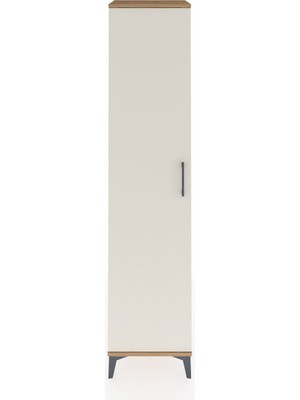 Hyperion Dolap 5 Raflı Tek Kapaklı 44X44X195 Çam-Aytaşı