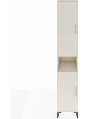 Hyperion Dolap 7 Raflı 2 Kapaklı 44X44X243 Aytaşı-Aytaşı