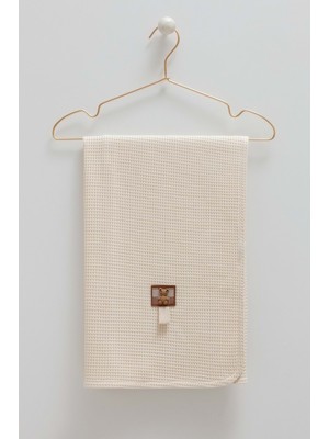 Soft Teddy Çift Taraflı Battaniye - 80X85 - Caramell  - BTU1628 - Ekru - 0 - 12 Ay - BTU1628-EKRU-0 - 12 Ay Ekru