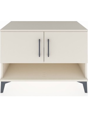 Hyperion Şifonyer 2 Raflı 2 Kapaklı 88X44X64 Aytaşı-Aytaşı