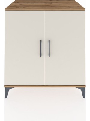 Kronos Şifonyer 2 Kapaklı 88X59X96 Çam-Aytaşı