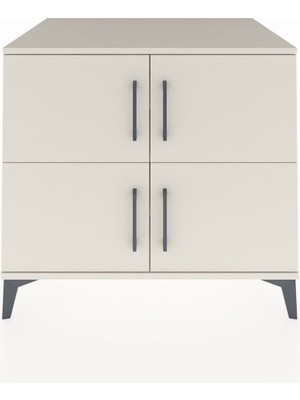 Kronos Şifonyer 3 Raflı 4 Kapaklı 88X59X80 Aytaşı-Aytaşı