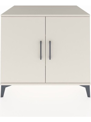 Kronos Şifonyer 2 Raflı 2 Kapaklı 88X59X80 Aytaşı-Aytaşı