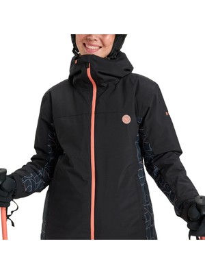 Roxy Galaxy Jk Kadın Siyah Snowboard Ceketi