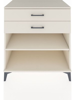 Kronos Şifonyer Tek Raflı 2 Çekmeceli 88X59X96 Aytaşı-Aytaşı