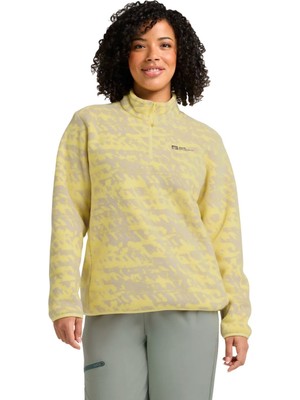 Jack Wolfskin Big Sky Hz Kadın Sarı Polar