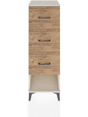 Hyperion Dolap 3 Çekmeceli 44X44X134 Aytaşı-Çam