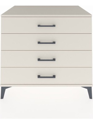 Kronos Şifonyer 4 Çekmeceli 88X59X80 Aytaşı-Aytaşı